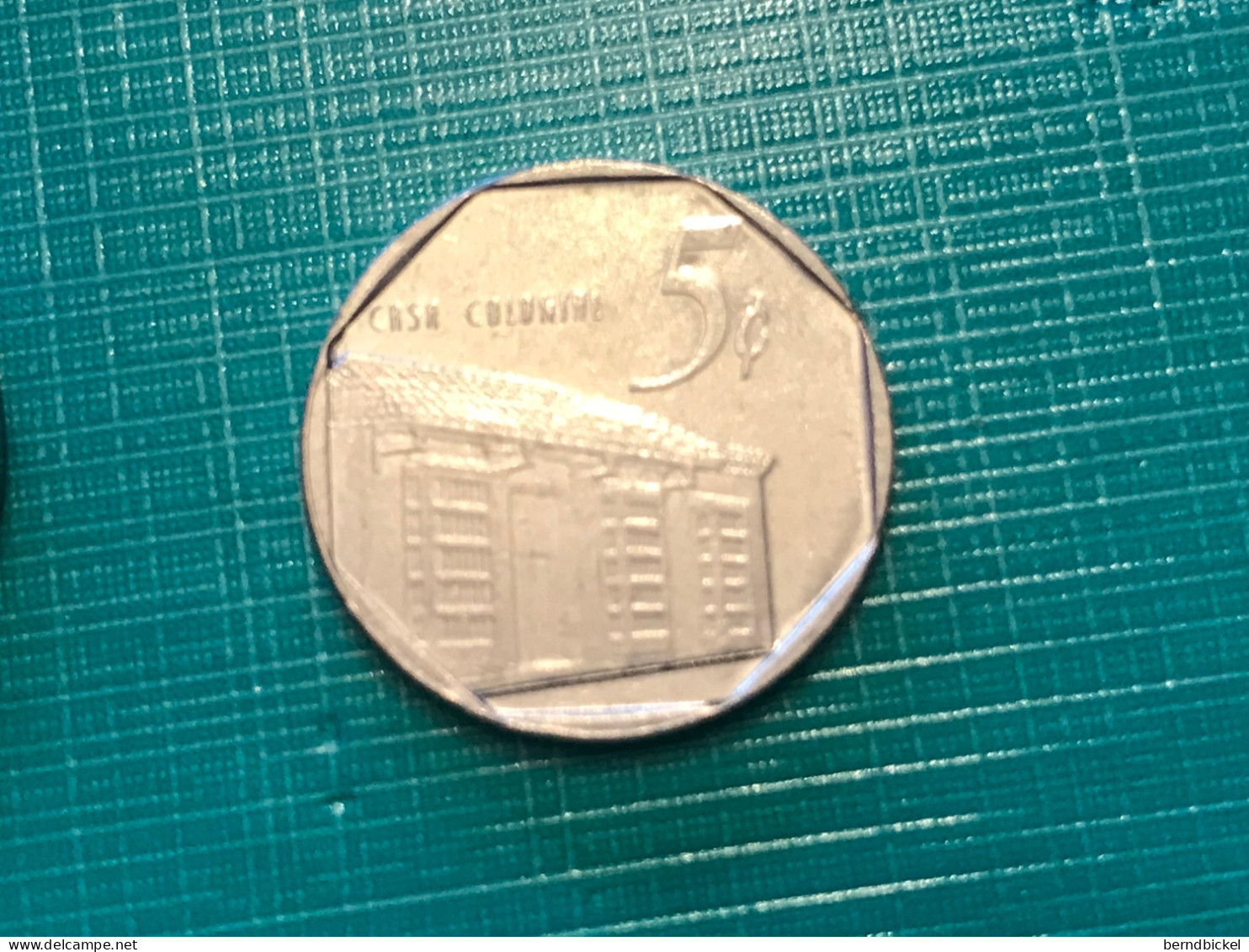 Münze Münzen Umlaufmünze Kuba 5 Centavos 1994 - Cuba