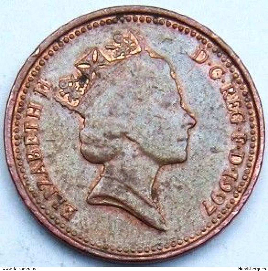 Pièce De Monnaie 1 Penny  1997 - 1 Penny & 1 New Penny