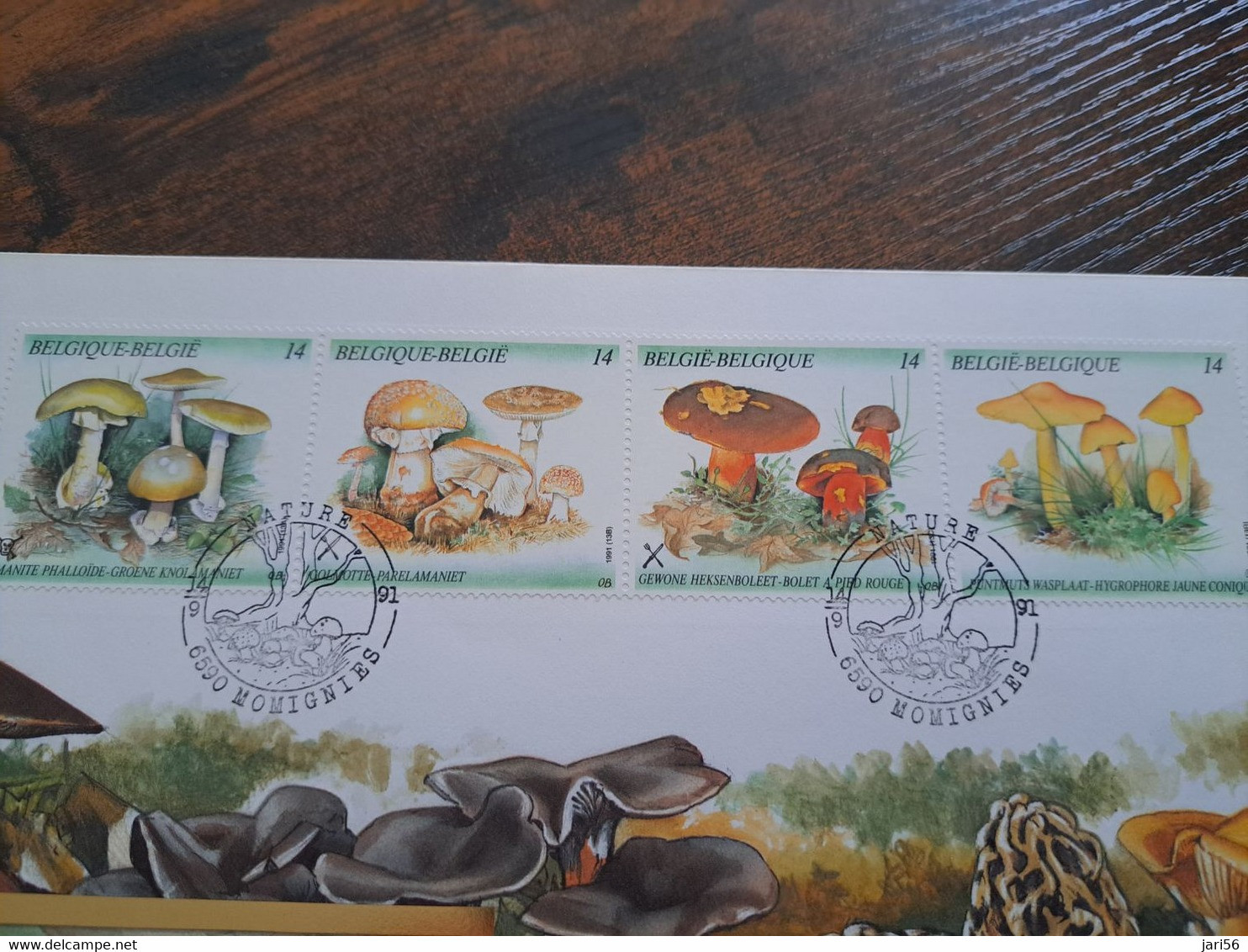 NICE LETTER BELGIE   / BIG COVER / STAMPBOOKLET         ** BRIEF 93** - Zonder Classificatie