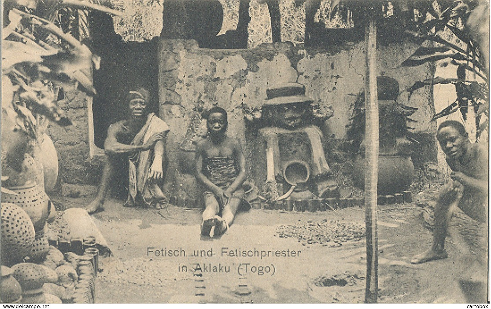 Togo, Fetisch Und Fetischpriester In Aklaku (Togo)  (etnografisch) - Togo