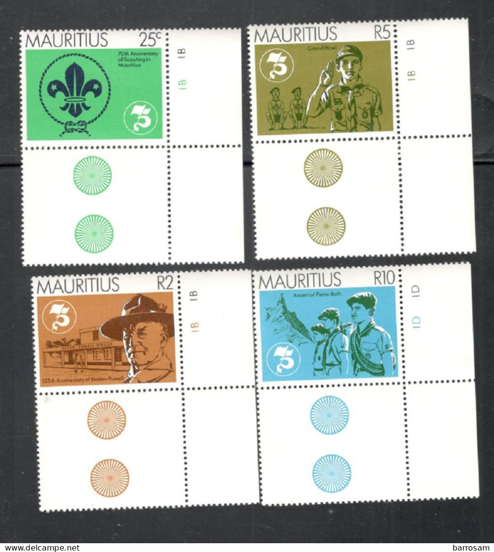 MAURITIUS....1982:BOY SCOUTS Michel536-00mnh** - Maurice (1968-...)