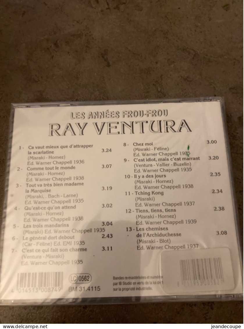Cd- Neuf Sous Blister - Ray Ventura - Les Années Frou - Frou-frou - - Andere - Franstalig
