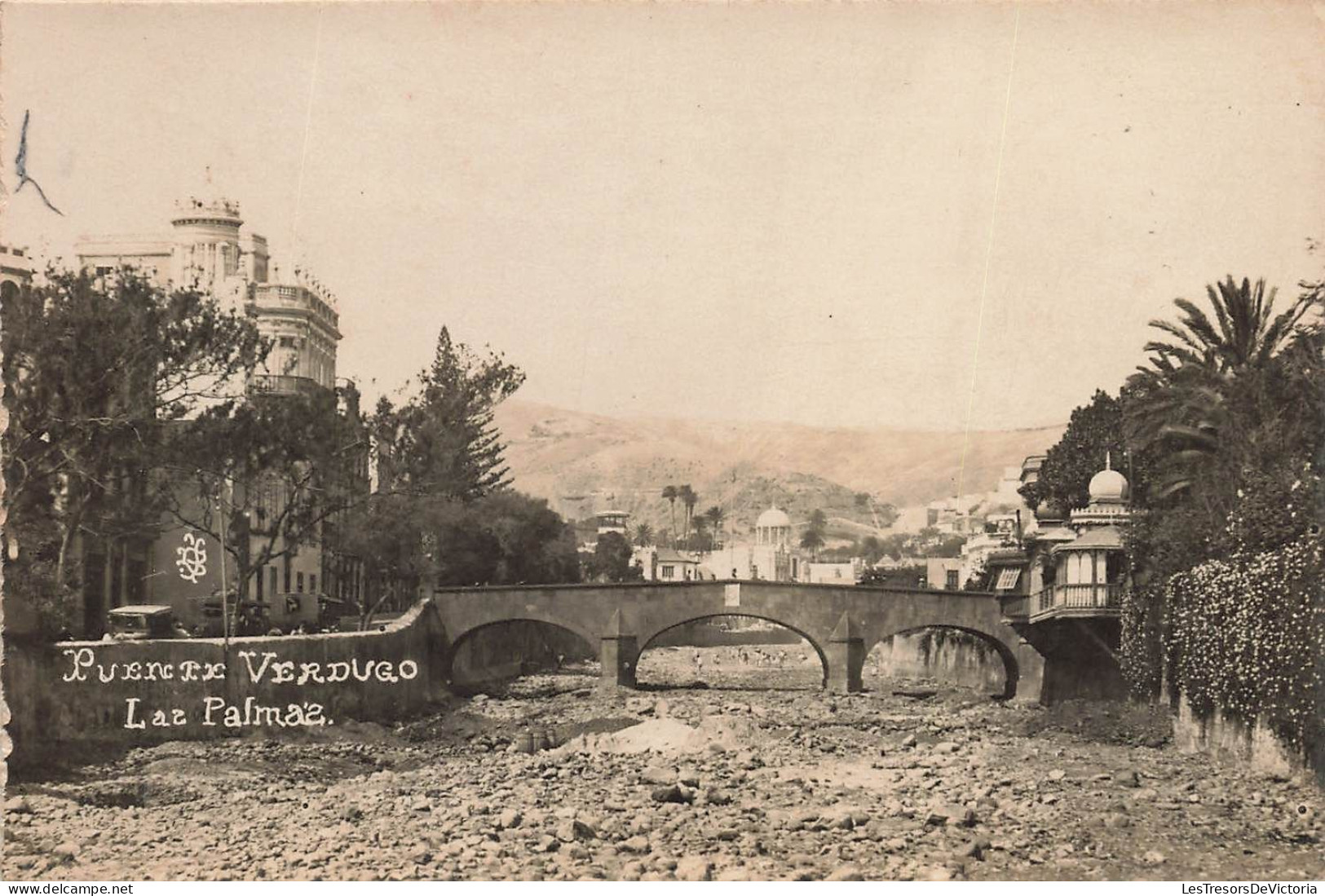 ESPAGNE - Puente Verdugo - Las Palmas - Carte Postale Ancienne - La Palma