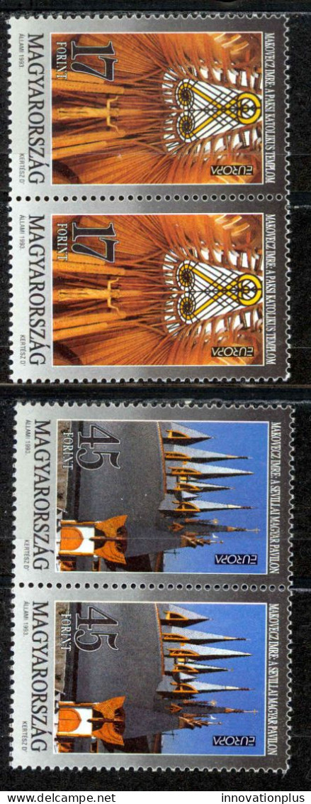 Hungary Sc# 3388-3389 MNH Pair 1993 Europa - Nuevos