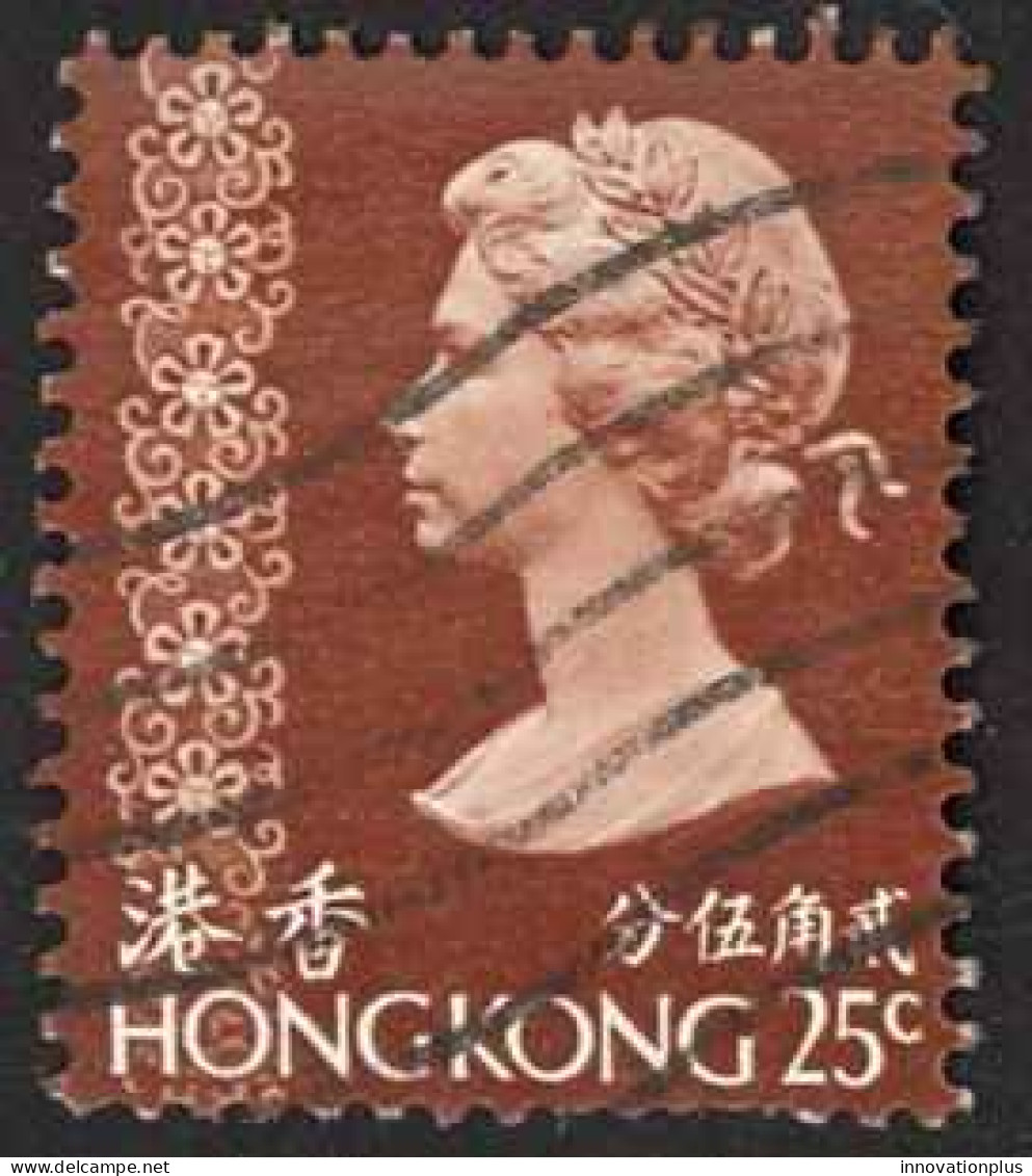 Hong Kong Sc# 278 Used (a) 1973-1978 25c QEII  - Used Stamps