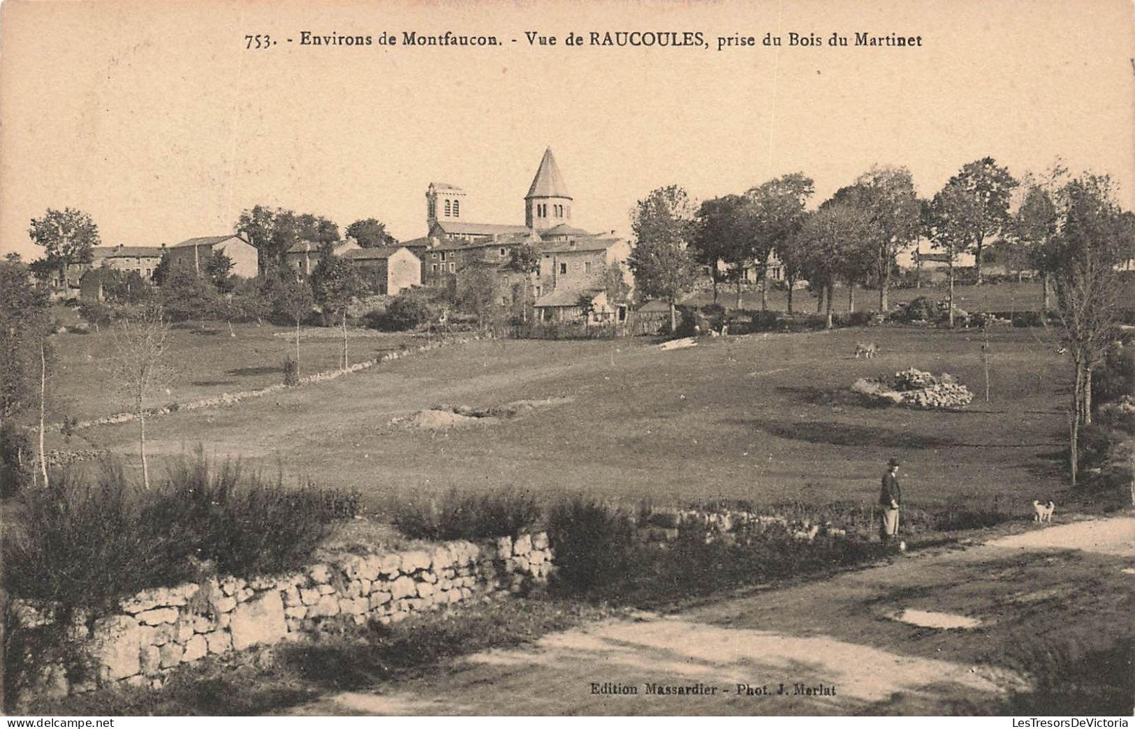 FRANCE - Montfaucon - Vue De Raucoules Prise Du Bois Du Martinet - Carte Postale Ancienne - Montfaucon