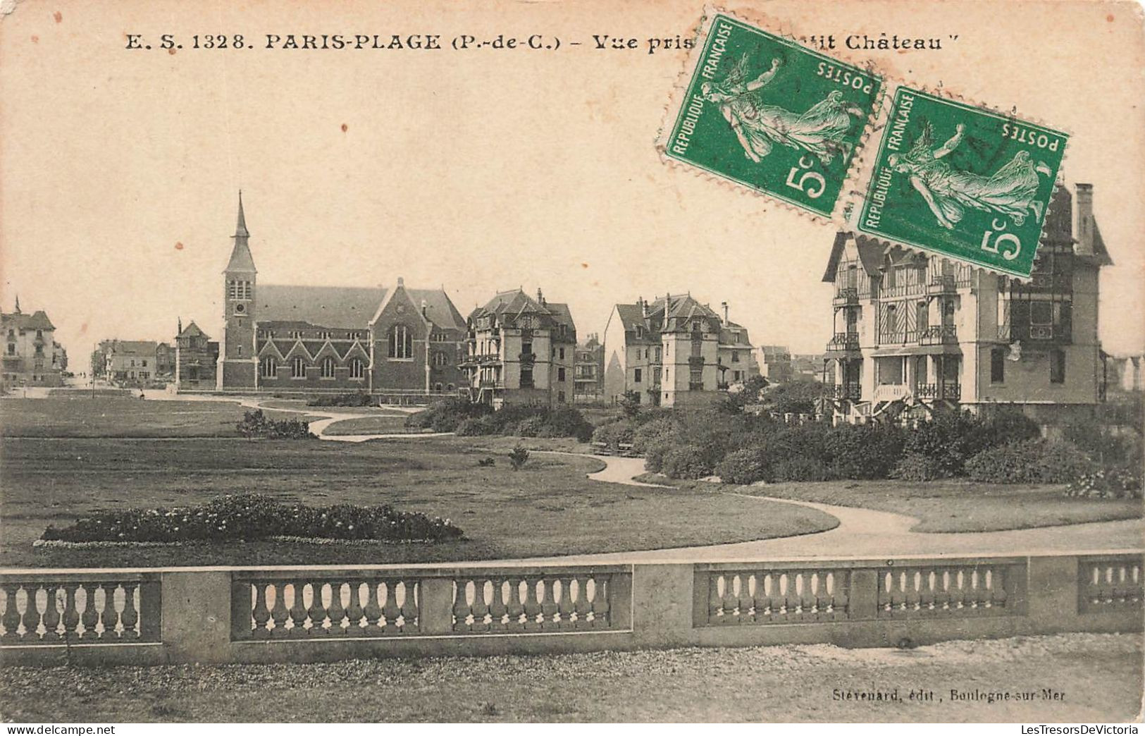 FRANCE - Paris Plage - Vue Prise Du Château - Carte Postale Ancienne - Montreuil