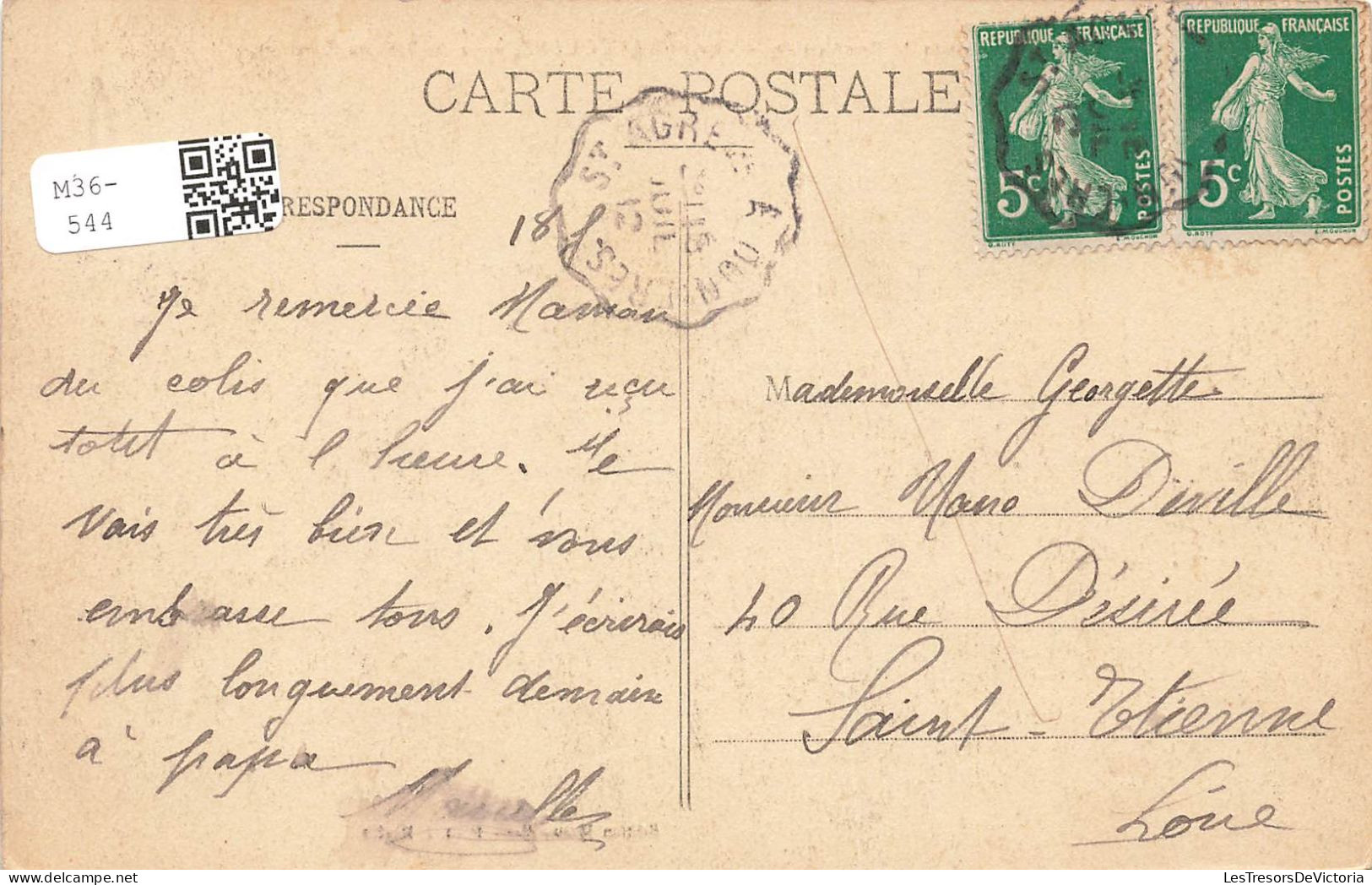 FRANCE - Montfaucon - Vue De Raucoules Prise Du Bois Du Martinet - Carte Postale Ancienne - Montfaucon