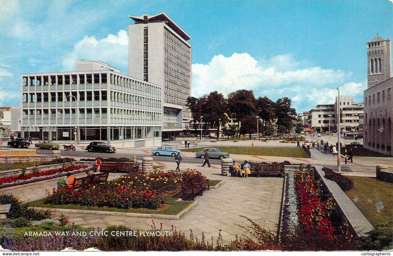 England Plymouth Armada Way & Civic Centre - Plymouth