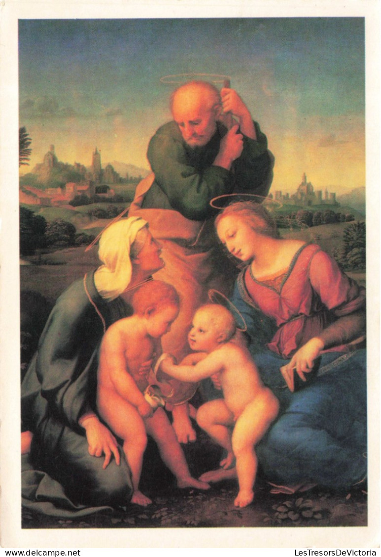 RELIGIONS & CROYANCES - Raffaello - Sacra Famiglia - Carte Postale Ancienne - Autres & Non Classés