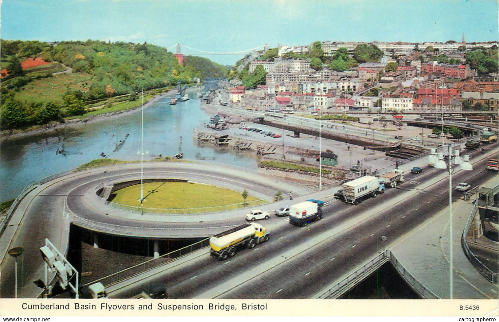 England Bristol Suspension Bridge & Cumberland Basin Flyovers - Bristol