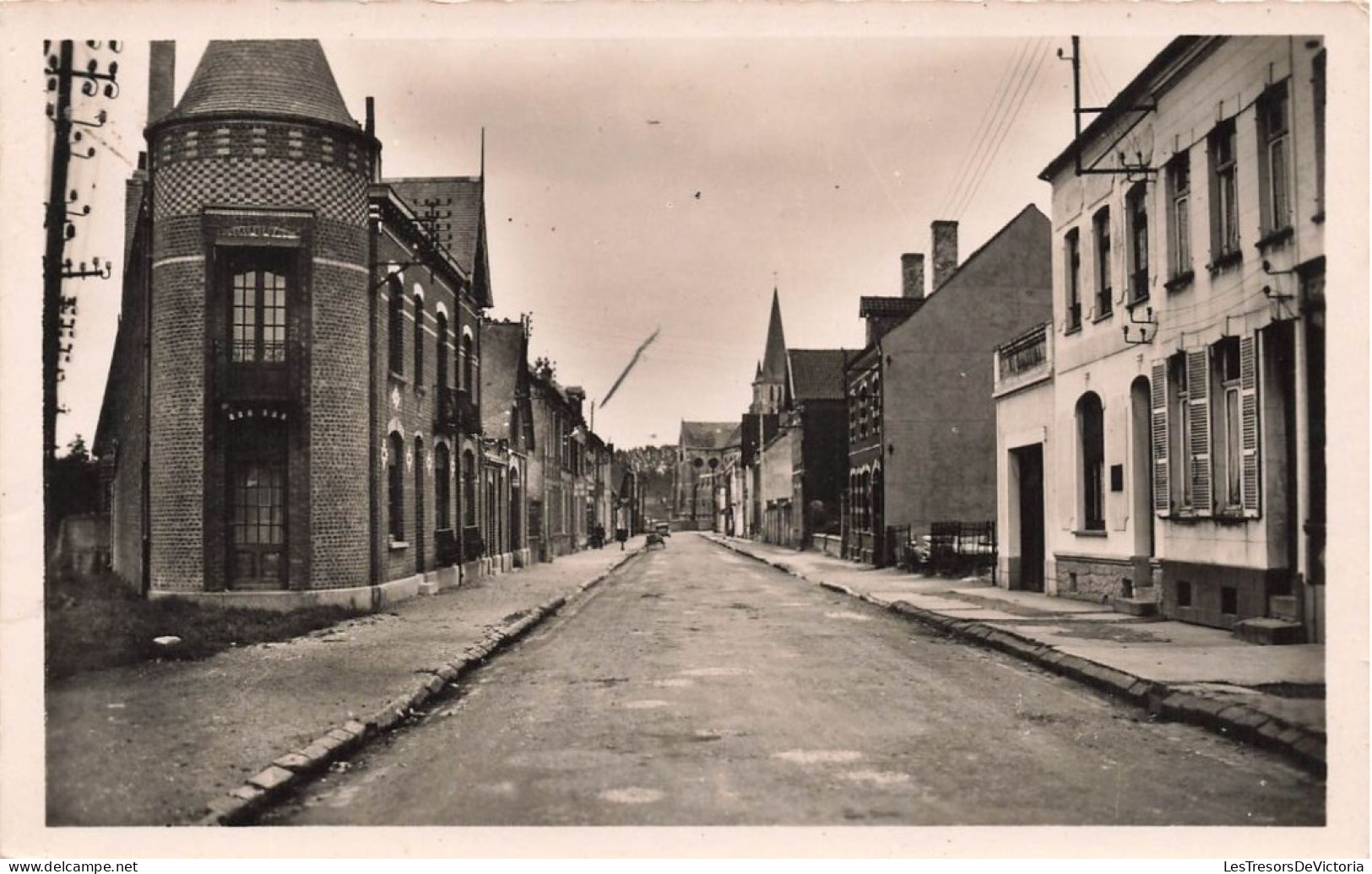 FRANCE - Fruges - Rue De La Gare - Carte Postale Ancienne - Fruges