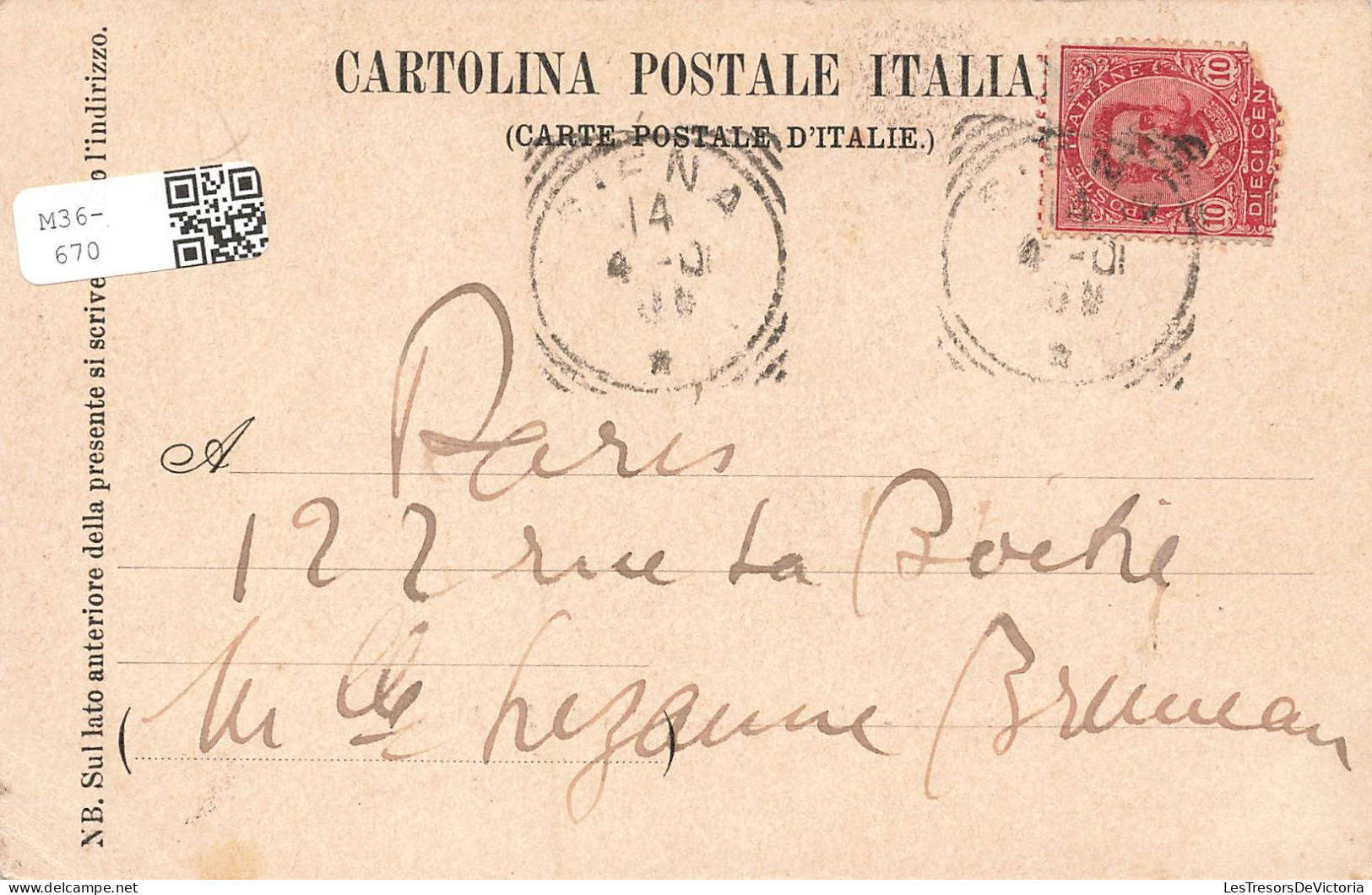 ITALIE - Villa Pamphili - Terrazza Con Vista Di San Pietro - Carte Postale Ancienne - Autres & Non Classés