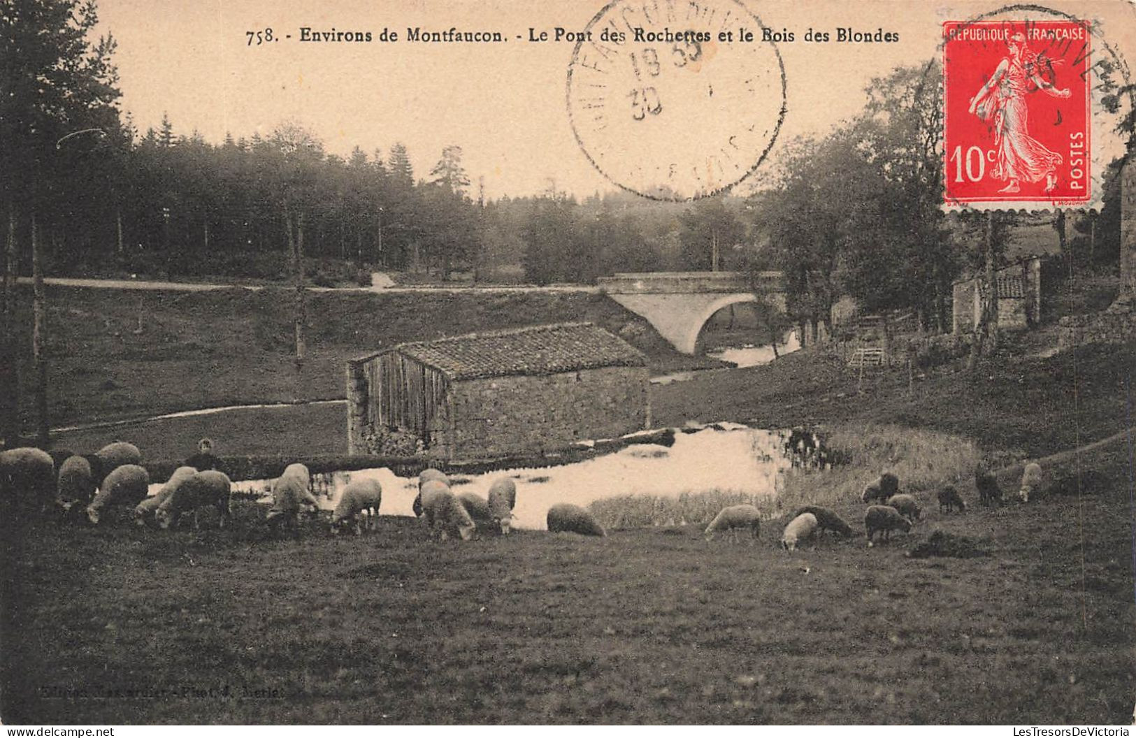FRANCE - Environs De Montfaucon - Le Pont Des Rochettes Et Le Rois Des Blondes - Carte Postale Ancienne - Montfaucon En Velay