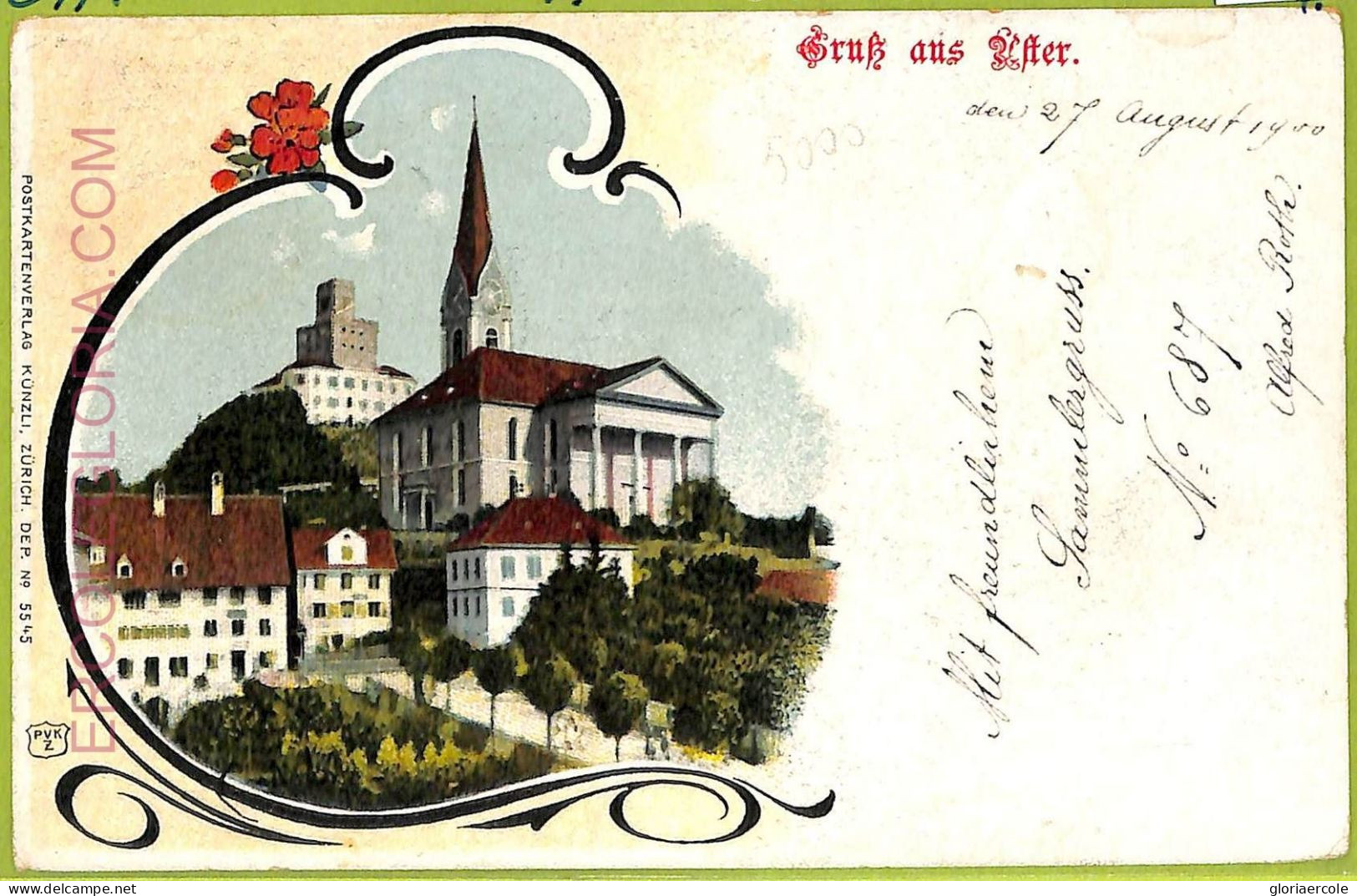 Ad5232 - SWITZERLAND Schweitz - Ansichtskarten VINTAGE POSTCARD-Gruss Aus Uster - Uster