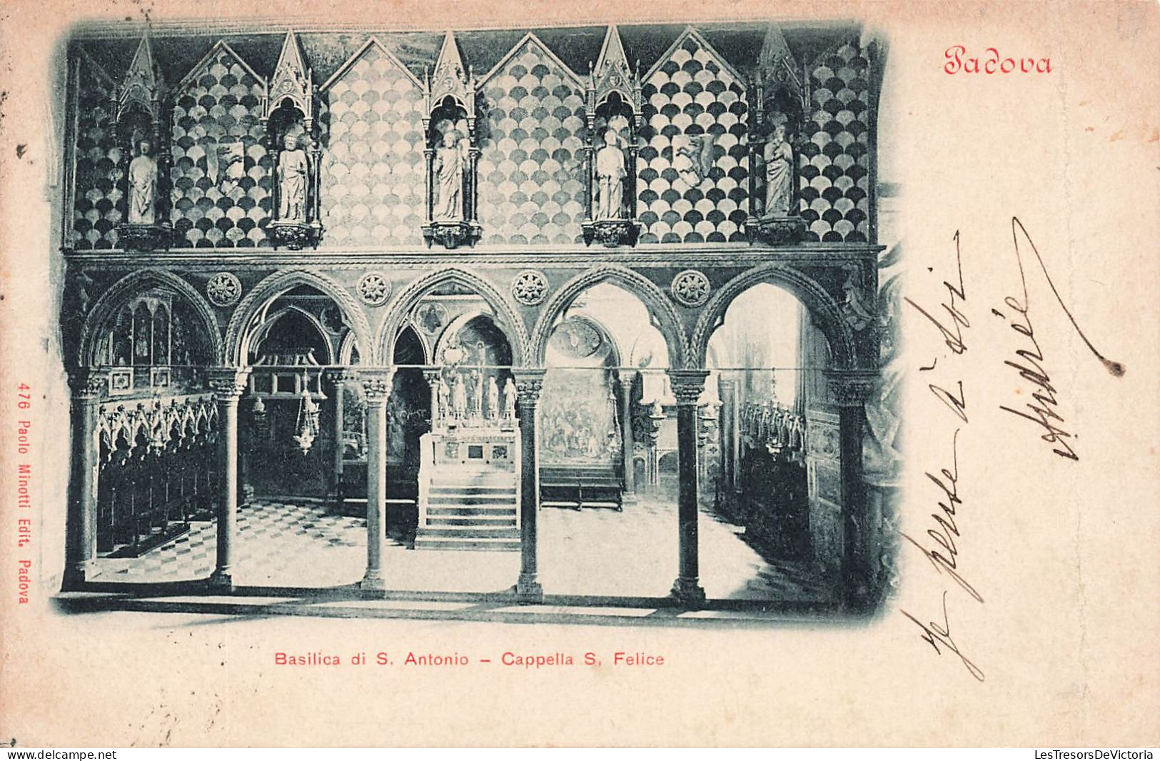 ITALIE - Padova - Basilica Di San Antonio - Cappella S, Felice - Carte Postale Ancienne - Padova (Padua)