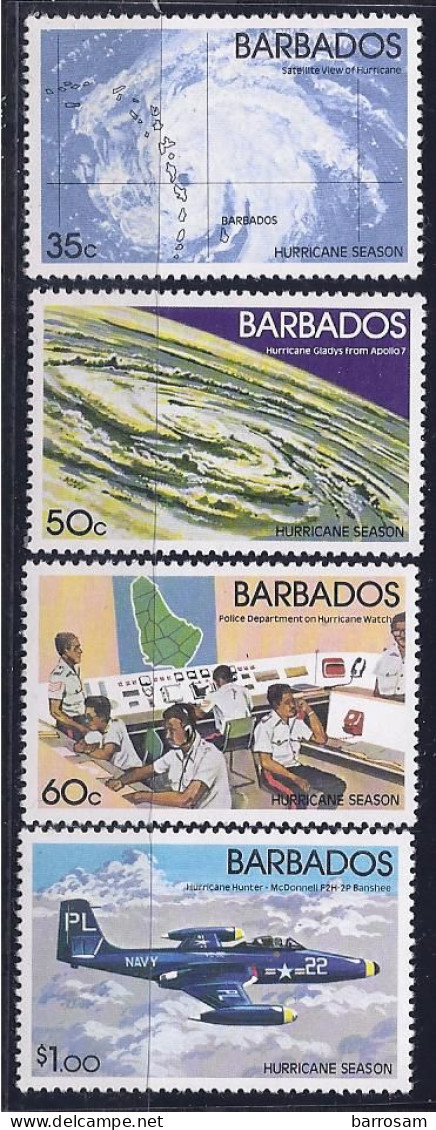 BARBADOS...1981: Michel539-42mnh** - Barbados (1966-...)