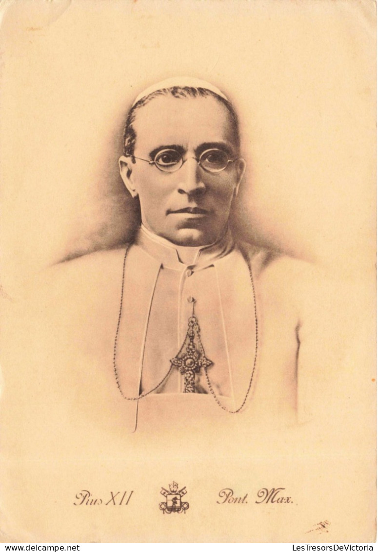 RELIGIONS & CROYANCES - Pius XII - Carte Postale Ancienne - Papi