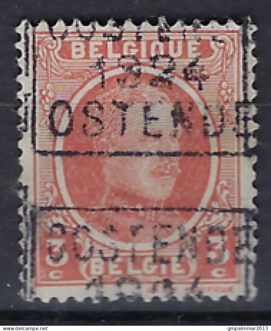 Houyoux Nr. 192 Voorafgestempeld Nr.  3334 C   OOSTENDE 1924 OSTENDE ; Staat Zie Scan ! LOT 226 - Roller Precancels 1920-29