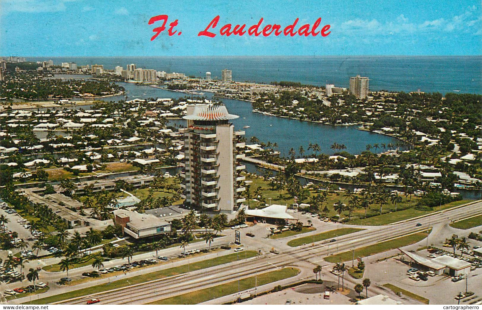 USA Fort Lauderdale FL Panoramic View - Fort Lauderdale