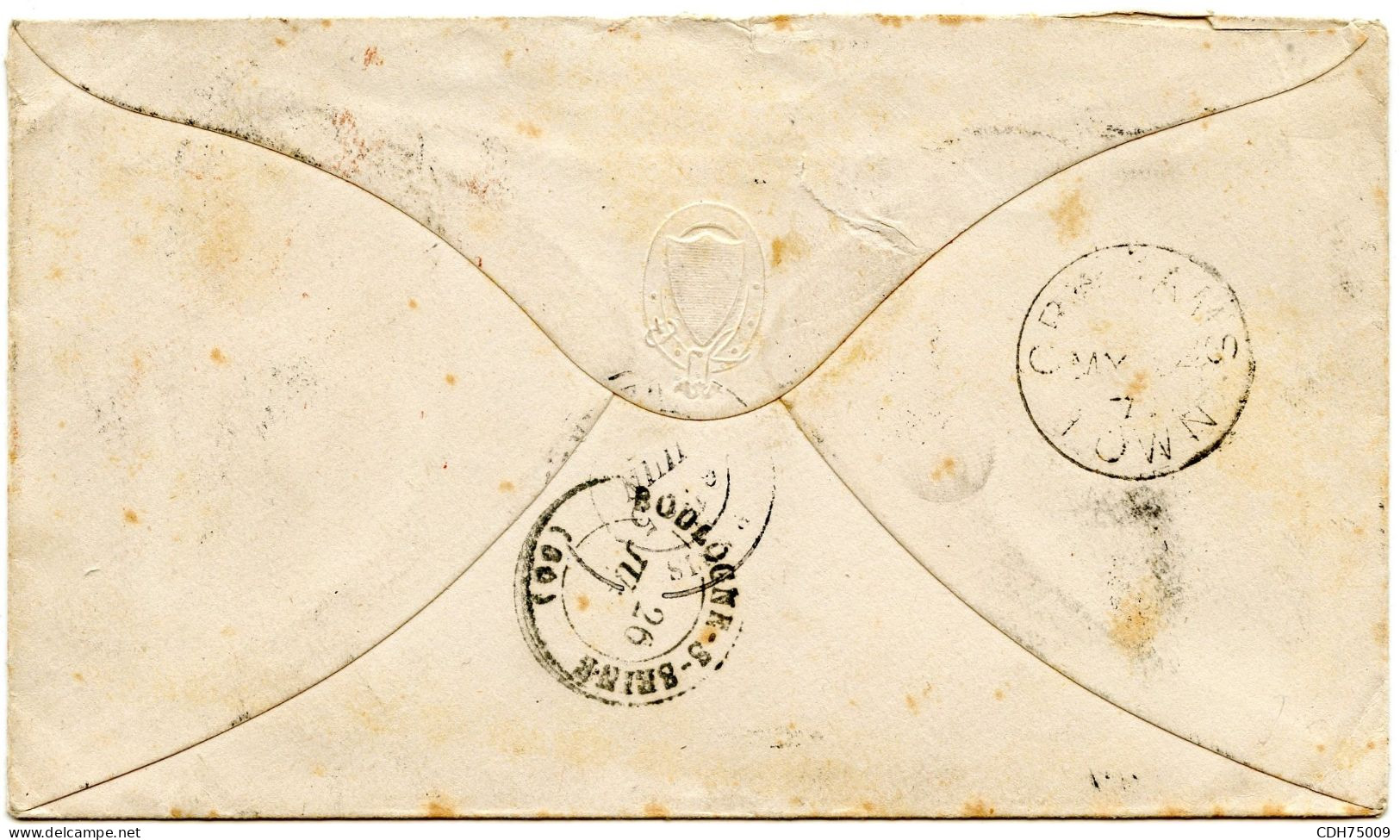 CAP DE BONNE ESPERANCE - LETTRE DE WILLAMTOWN POUR LA FRANCE, 1877 - Cape Of Good Hope (1853-1904)