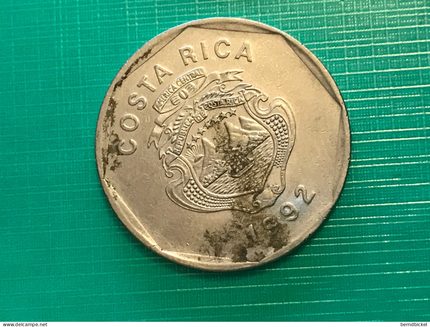 Münze Münzen Umlaufmünze Costa Rica 10 Colones 1992 - Costa Rica