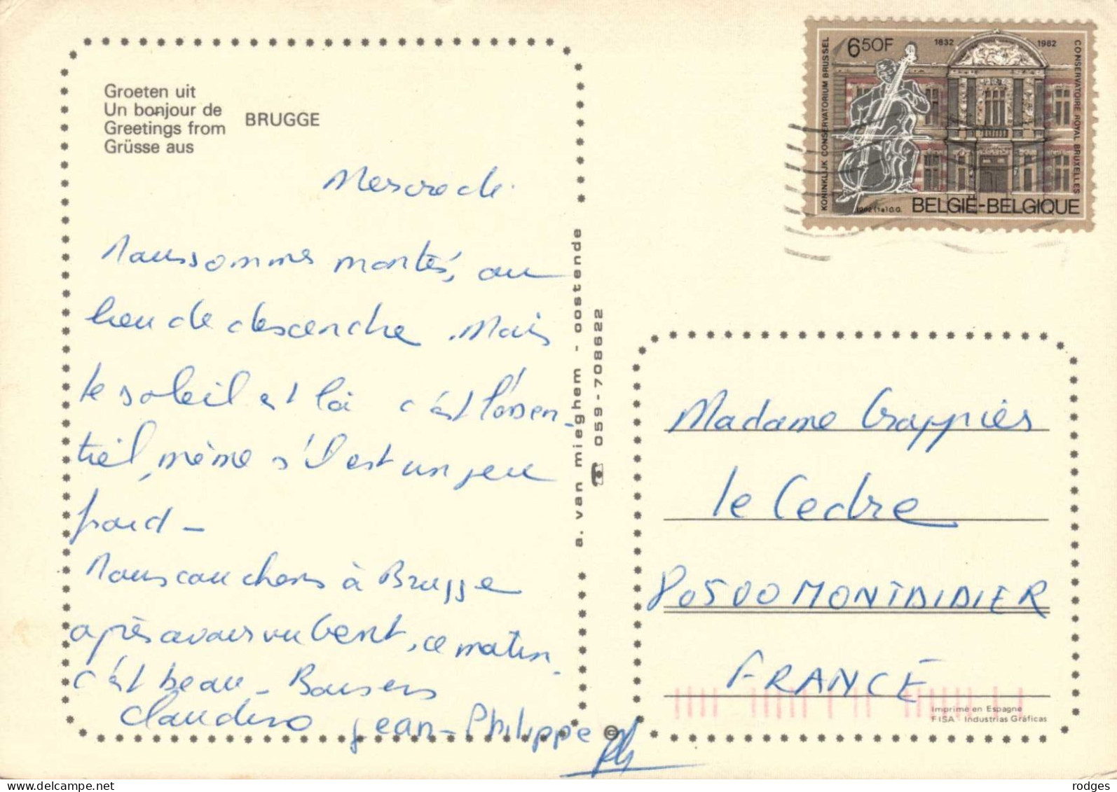 BELGIQUE , LOT de 15 cp , DE PANNE, BRUXELLES, SPA,BLANKENBERGE,OOSRDUINKERKE,ANVERS,BRUGES,HAN,COQ,LIEGE (008)