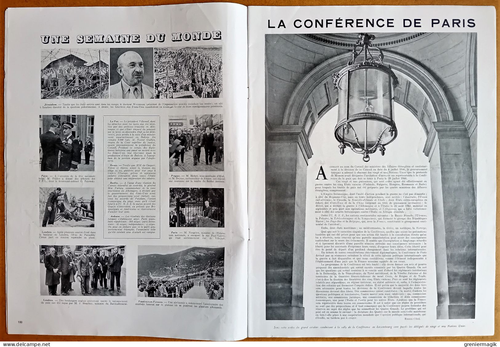 France Illustration N°44 03/08/1946 Conférence De Paris/Bikini/Australie/Brassaï/Bar-le-Duc/Félibrée Périgord/Flandin - General Issues