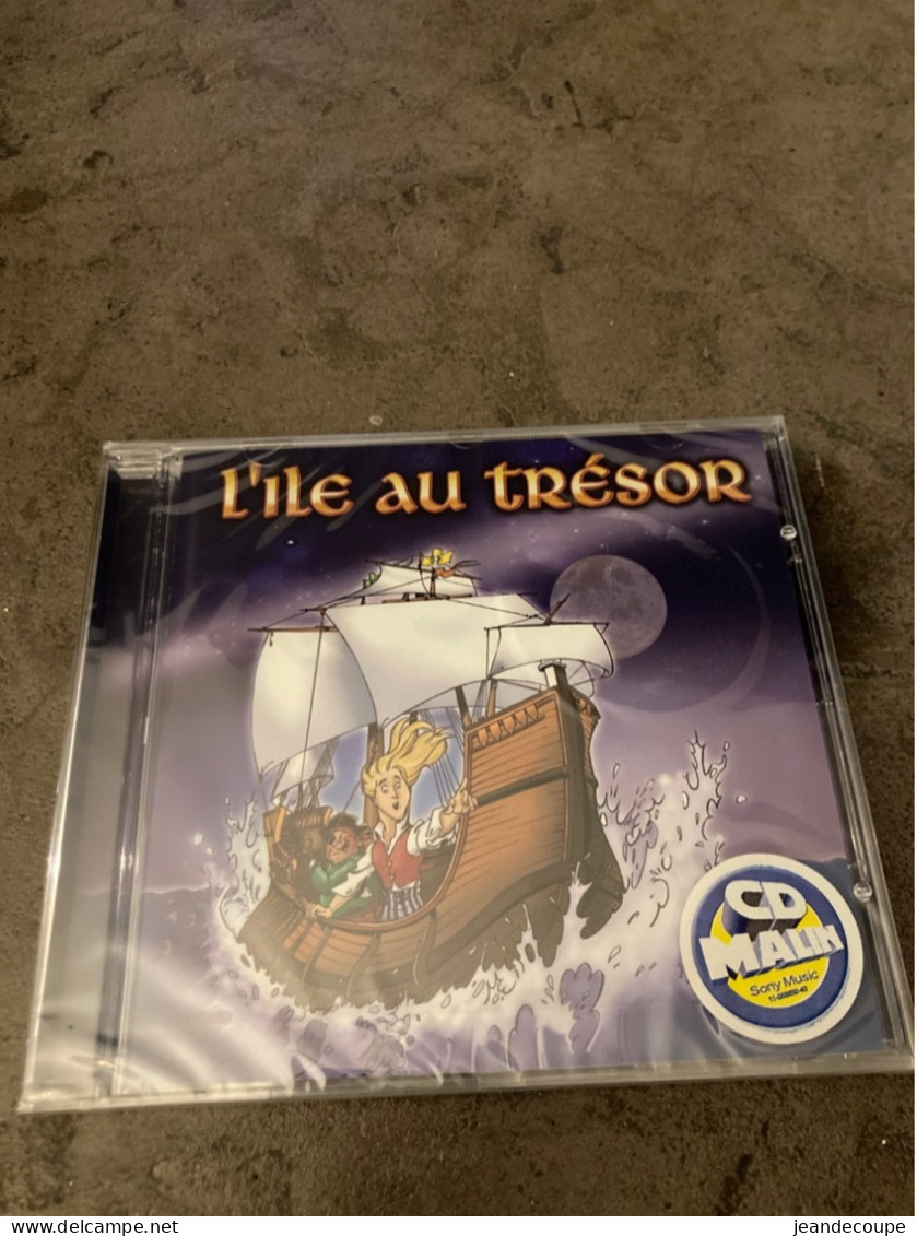 Cd- Neuf Sous Blister - L’île Au Trésor - Robert Louis Stevenson - - Autres - Musique Française