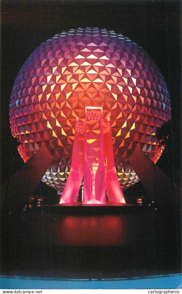 USA Bay Lake FL Disneyworld Epcot Center Spaceship Earth - Disneyworld