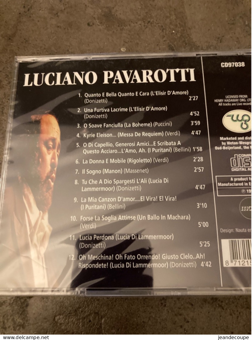 Cd- Neuf Sous Blister - Luciano Pavarotti - - Autres - Musique Française