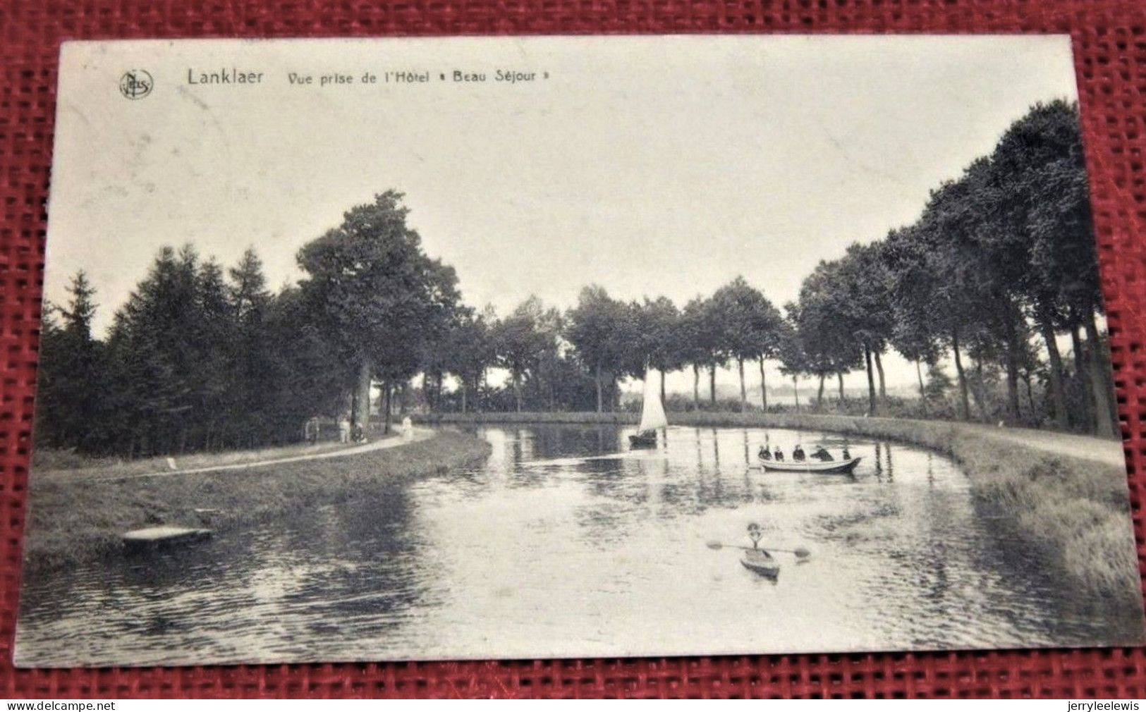 LANKLAAR -  LANKLAER -  Vue Prise De " L'Hôtel Beau Séjour " - Dilsen-Stokkem