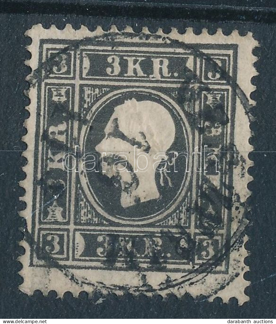 O 1851 3kr I. Típ. "VESZPRÍM" (45.000) - Otros & Sin Clasificación