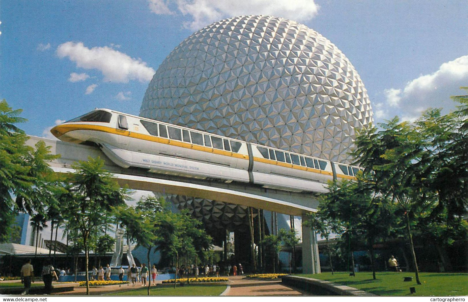 USA Bay Lake FL Disneyworld Epcot Center Future World Monorail - Disneyworld