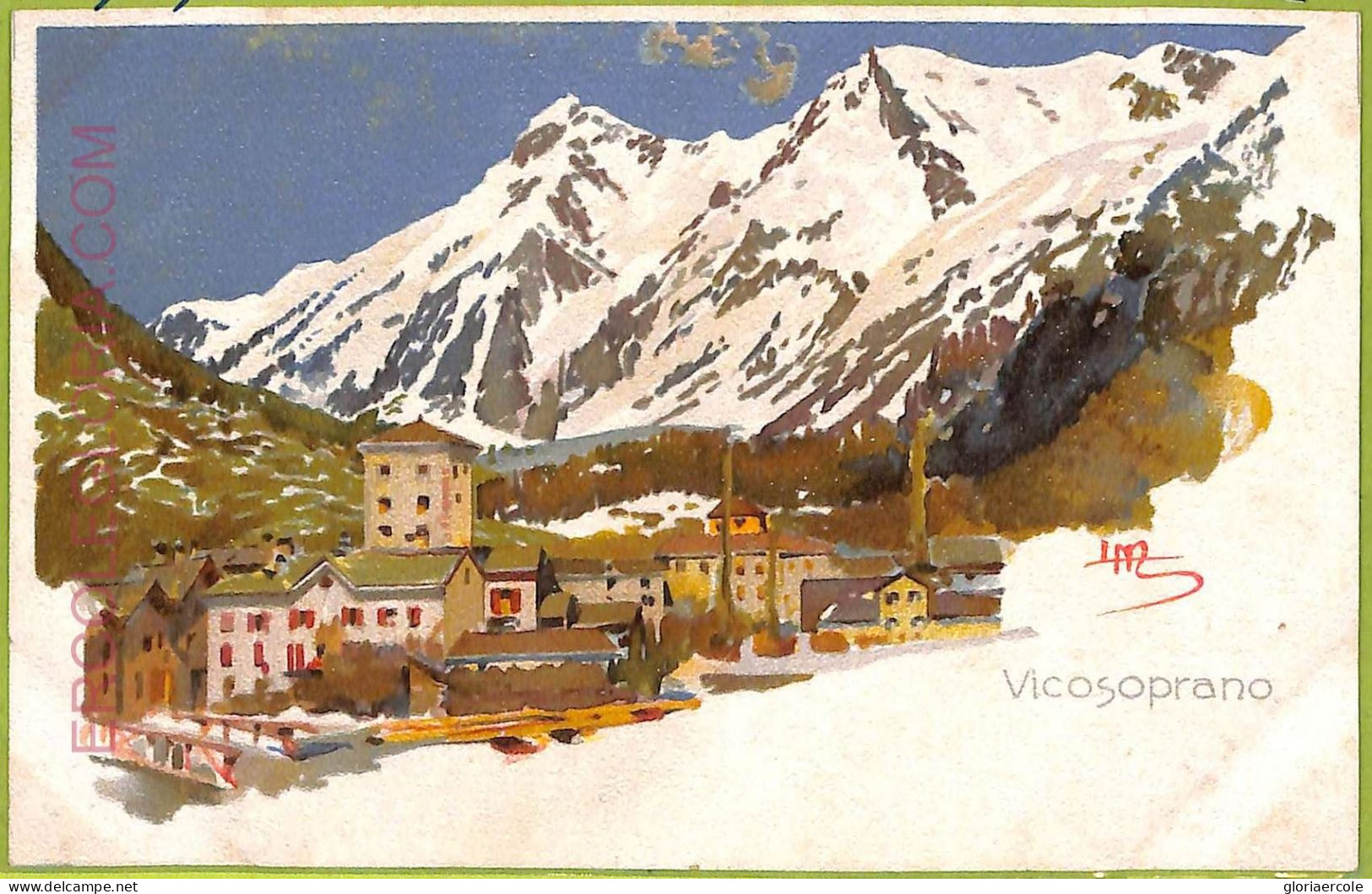 Ad5303 - SWITZERLAND Schweitz - Ansichtskarten VINTAGE POSTCARD - Vicosoprano - Vicosoprano