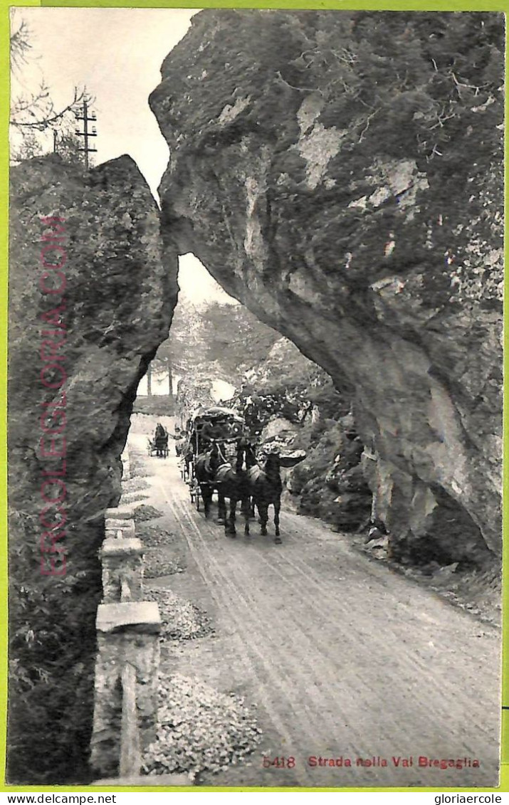 Ad5305 - SWITZERLAND - Ansichtskarten VINTAGE POSTCARD - Val Bregaglia - 1910 - Bregaglia