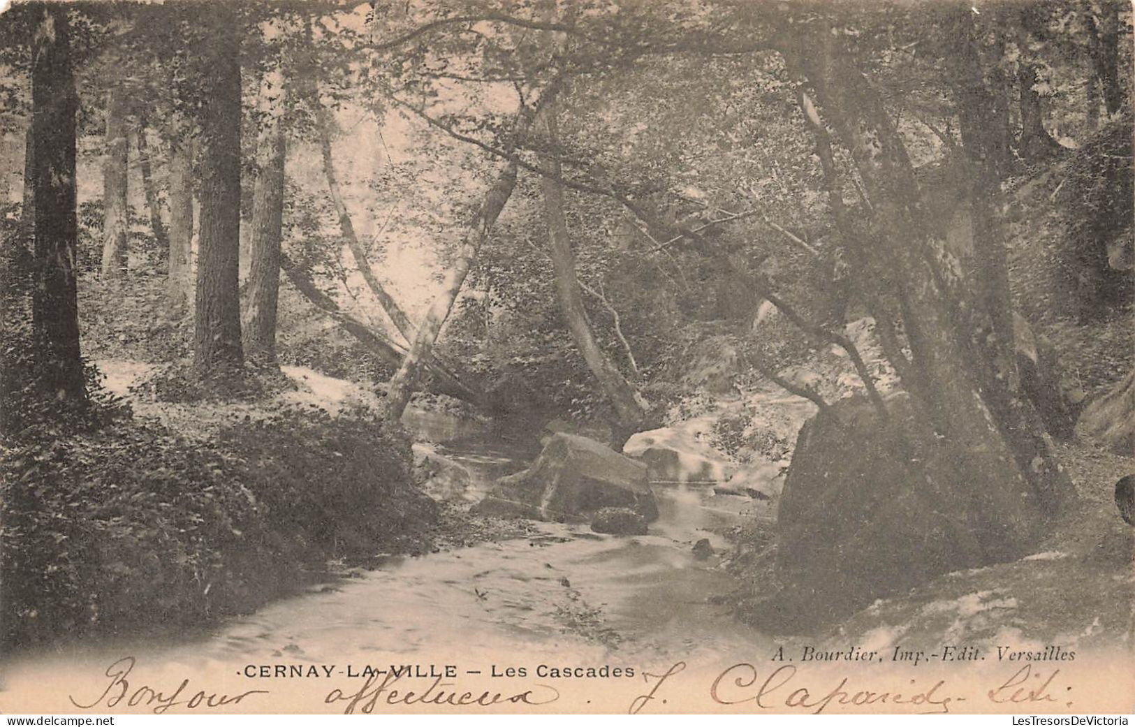 FRANCE - Cernay La Ville - Vue Sur Les Cascades - Carte Postale Ancienne - Cernay-la-Ville