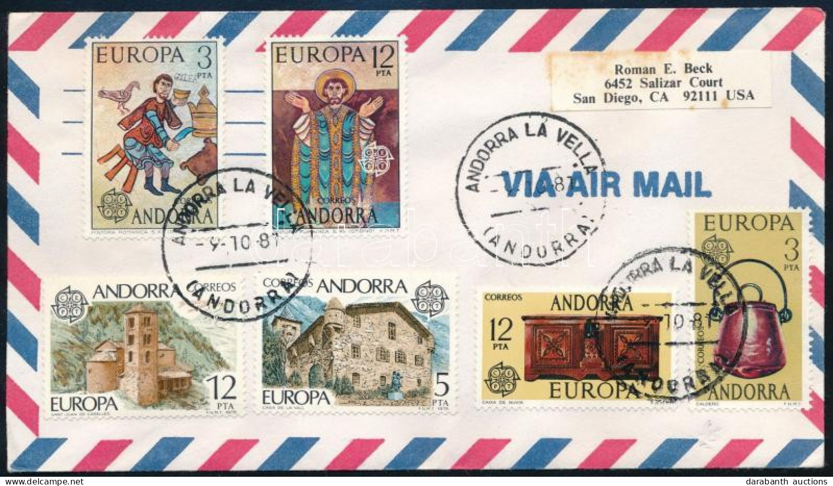 Andorra Spanyol Posta 1981 - Other & Unclassified