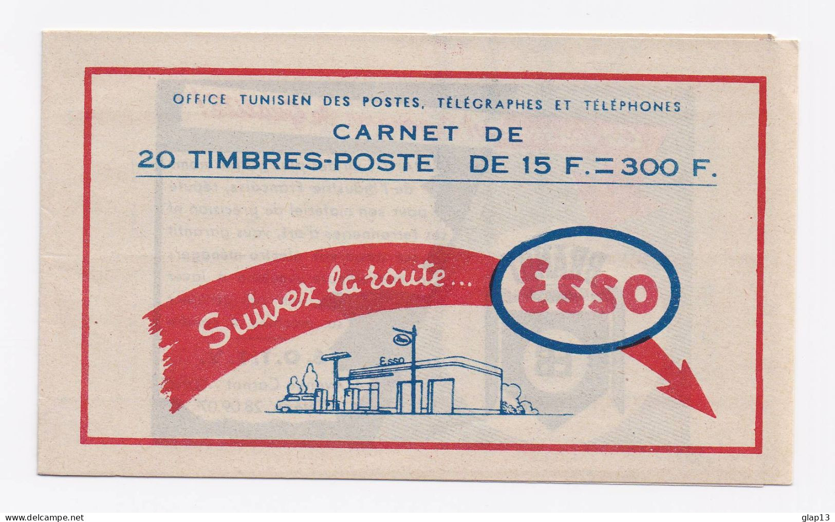 TUNISIE 1955 CARNET N°C395 NEUF** - Autres & Non Classés