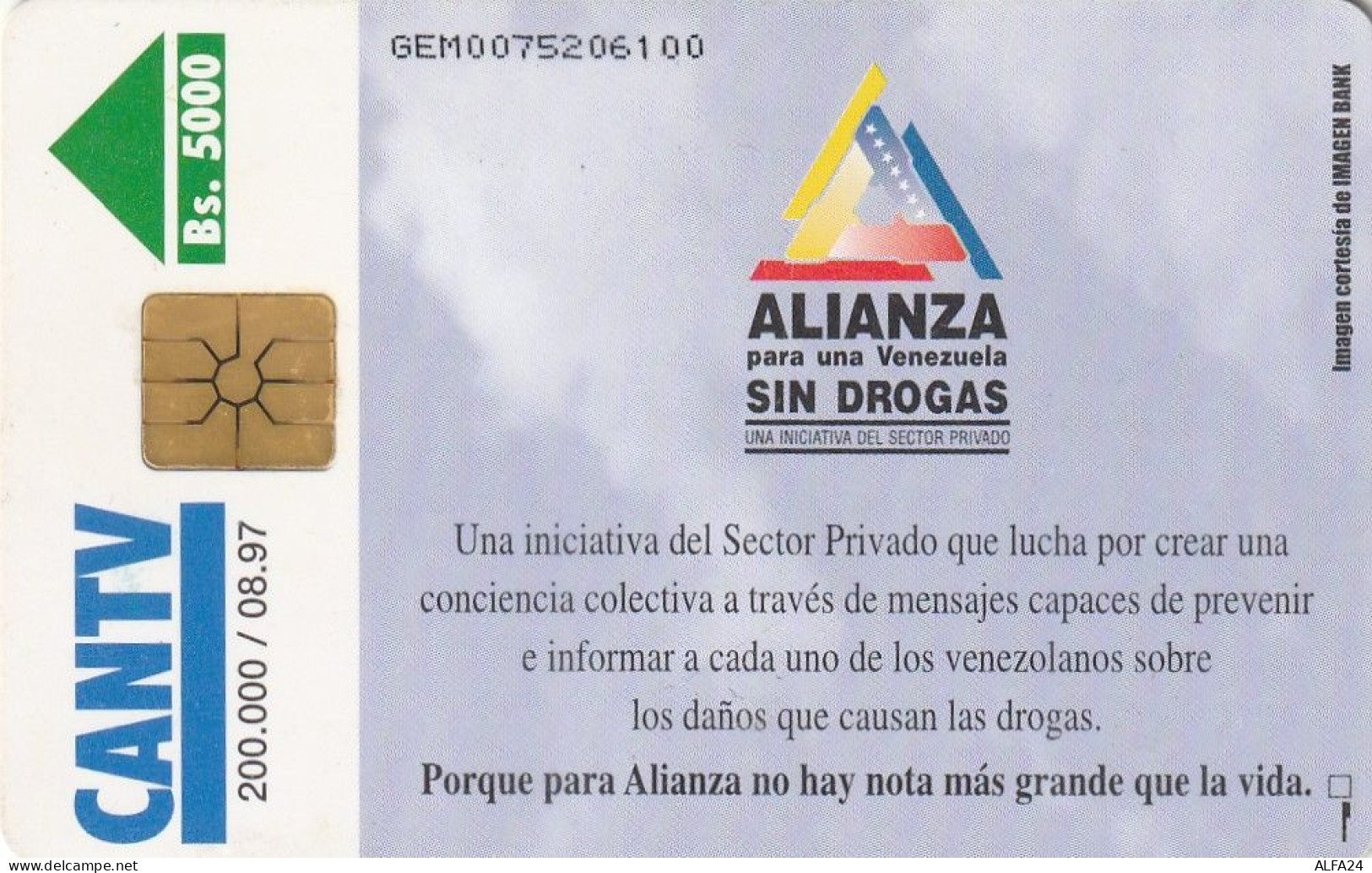 PHONE CARD VENEZUELA  (E3.25.6 - Venezuela