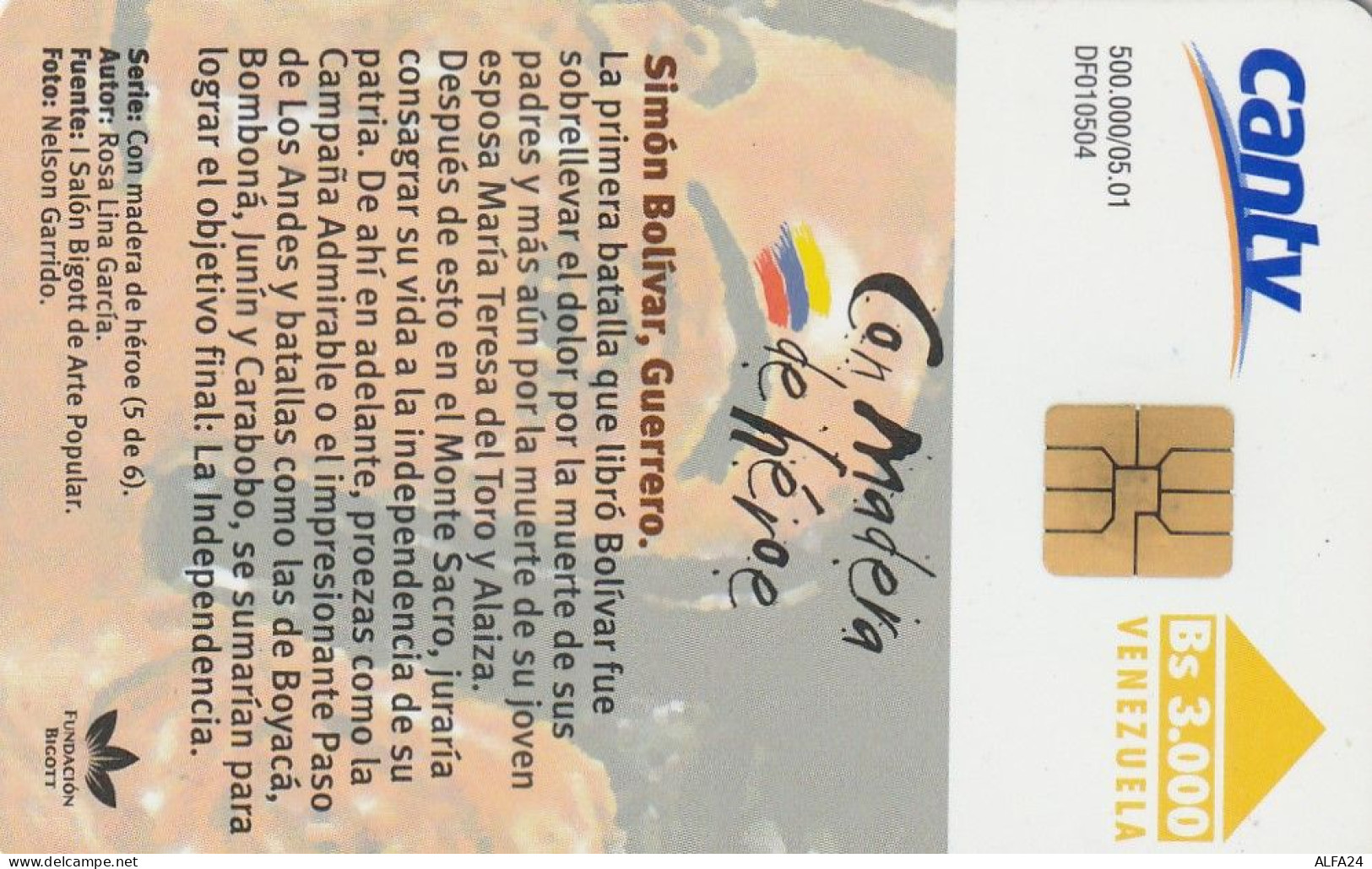 PHONE CARD VENEZUELA  (E3.25.4 - Venezuela