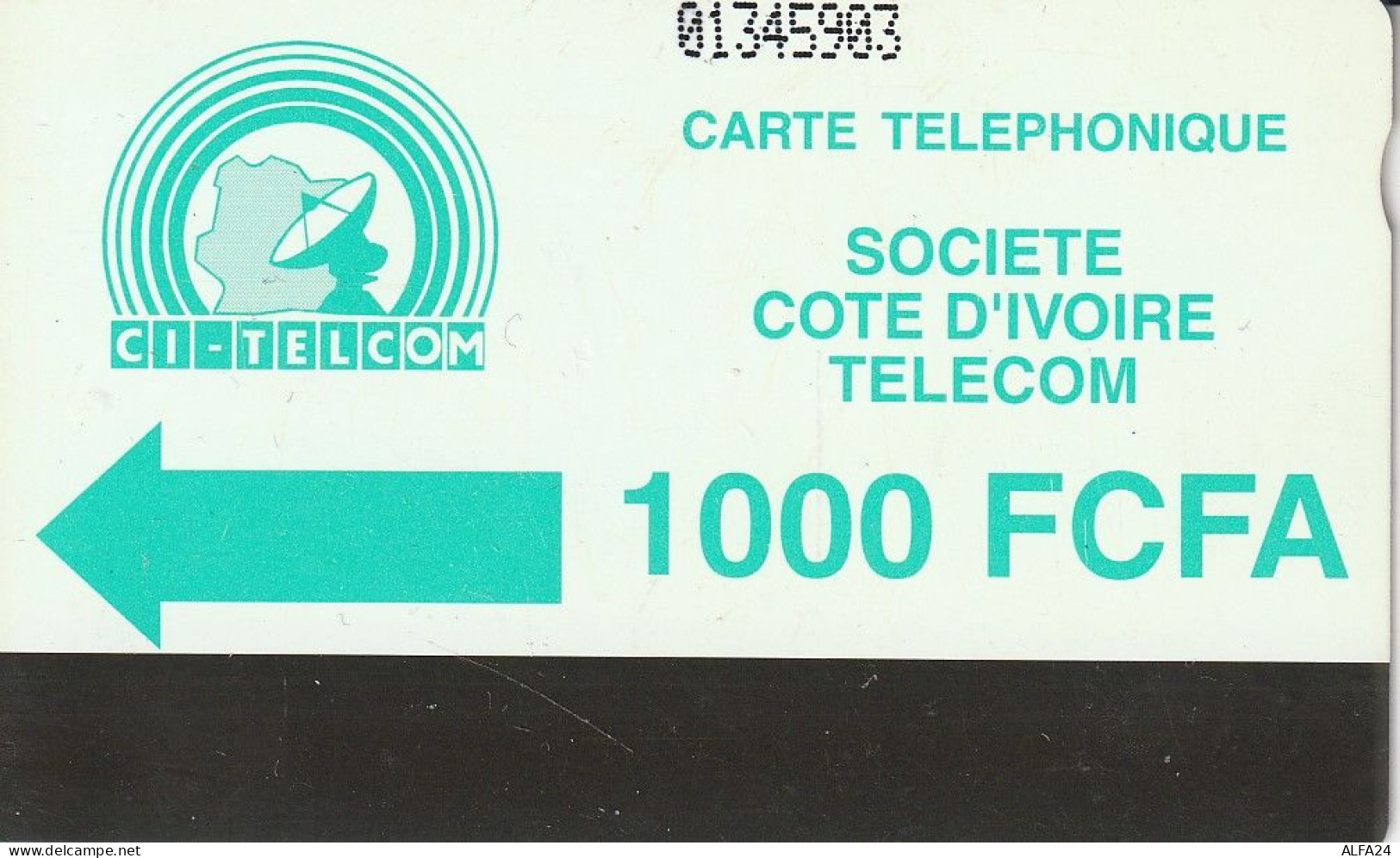 PHONE CARD COSTA D'AVORIO  (E3.17.1 - Côte D'Ivoire