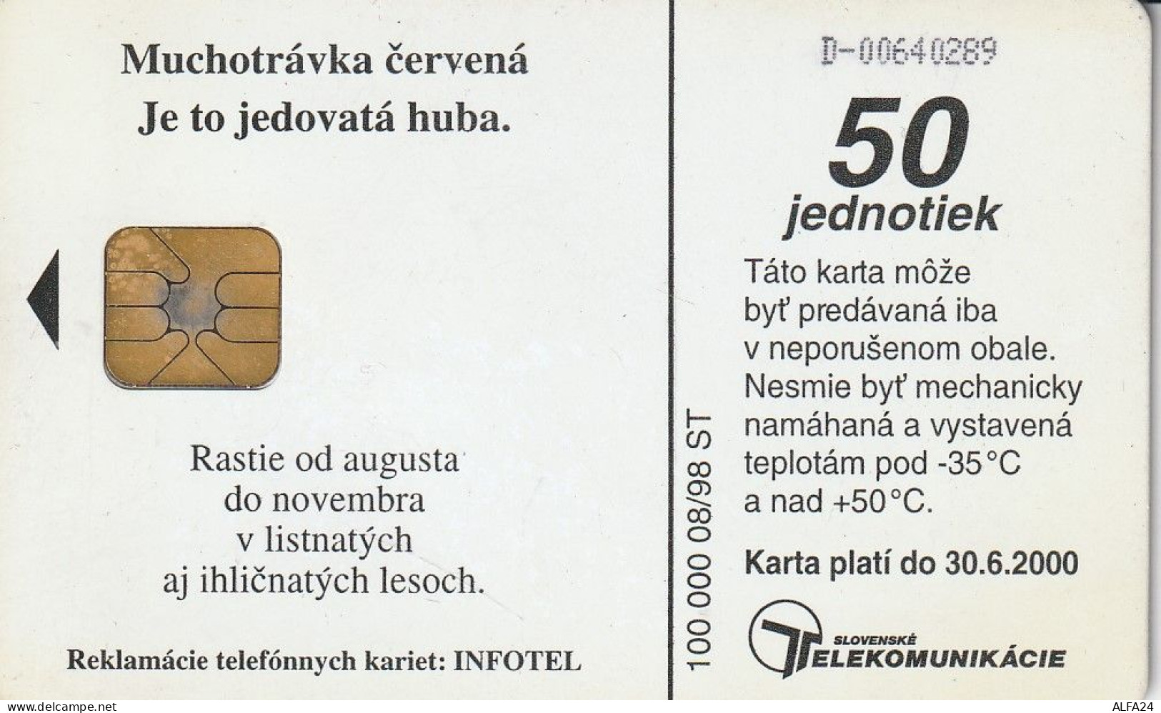 PHONE CARD SLOVACCHIA  (E3.15.1 - Slowakije