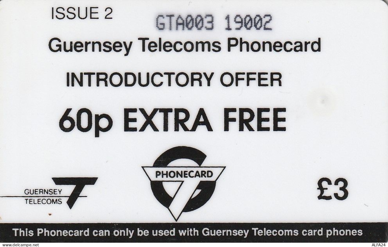 PHONE CARD GUERNSEY  (E3.15.5 - Jersey Et Guernesey