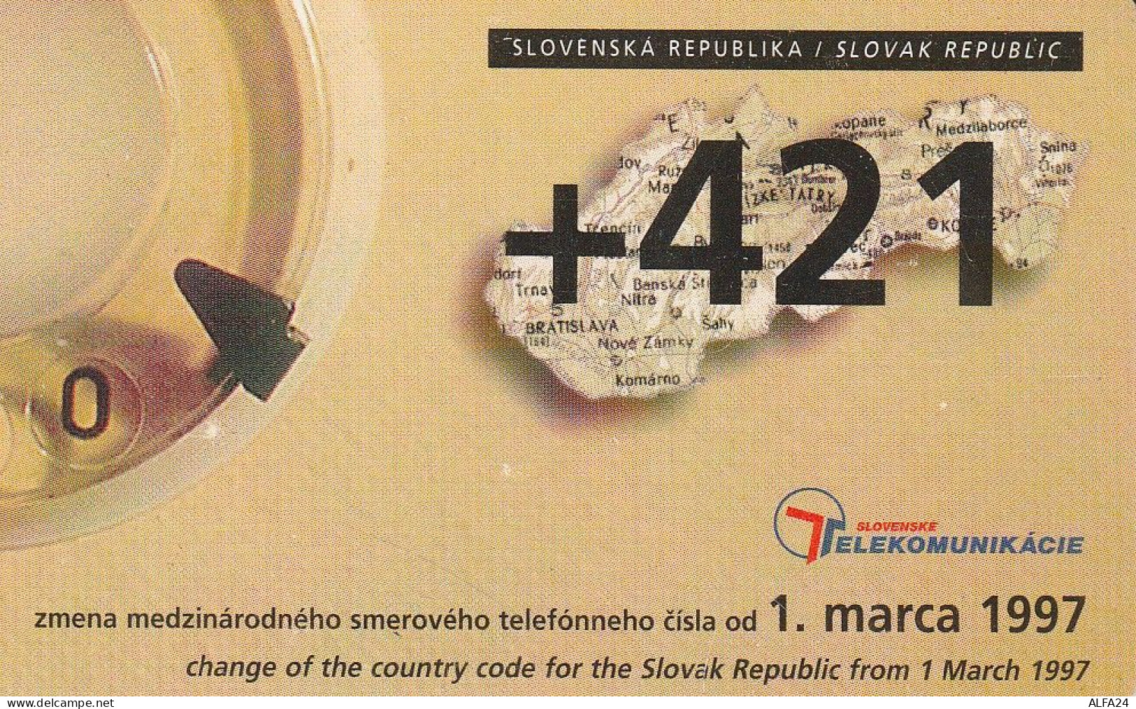 PHONE CARD SLOVACCHIA  (E3.12.1 - Slovaquie