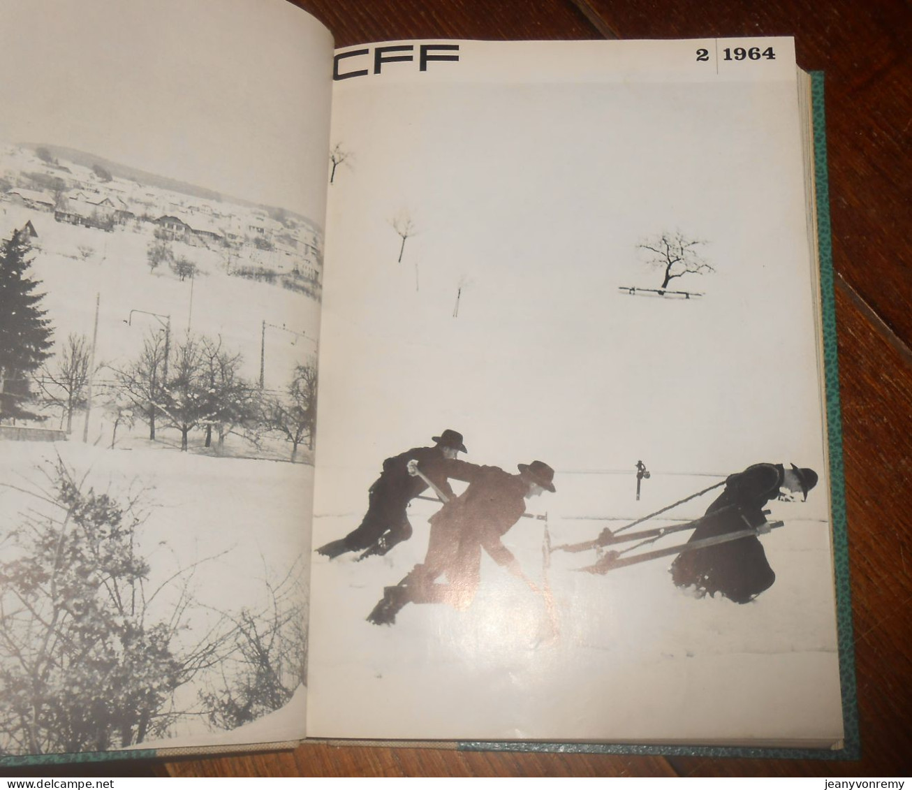 CFF. 24 Revues Reliées.1/1964 à 12/1965. - Trains