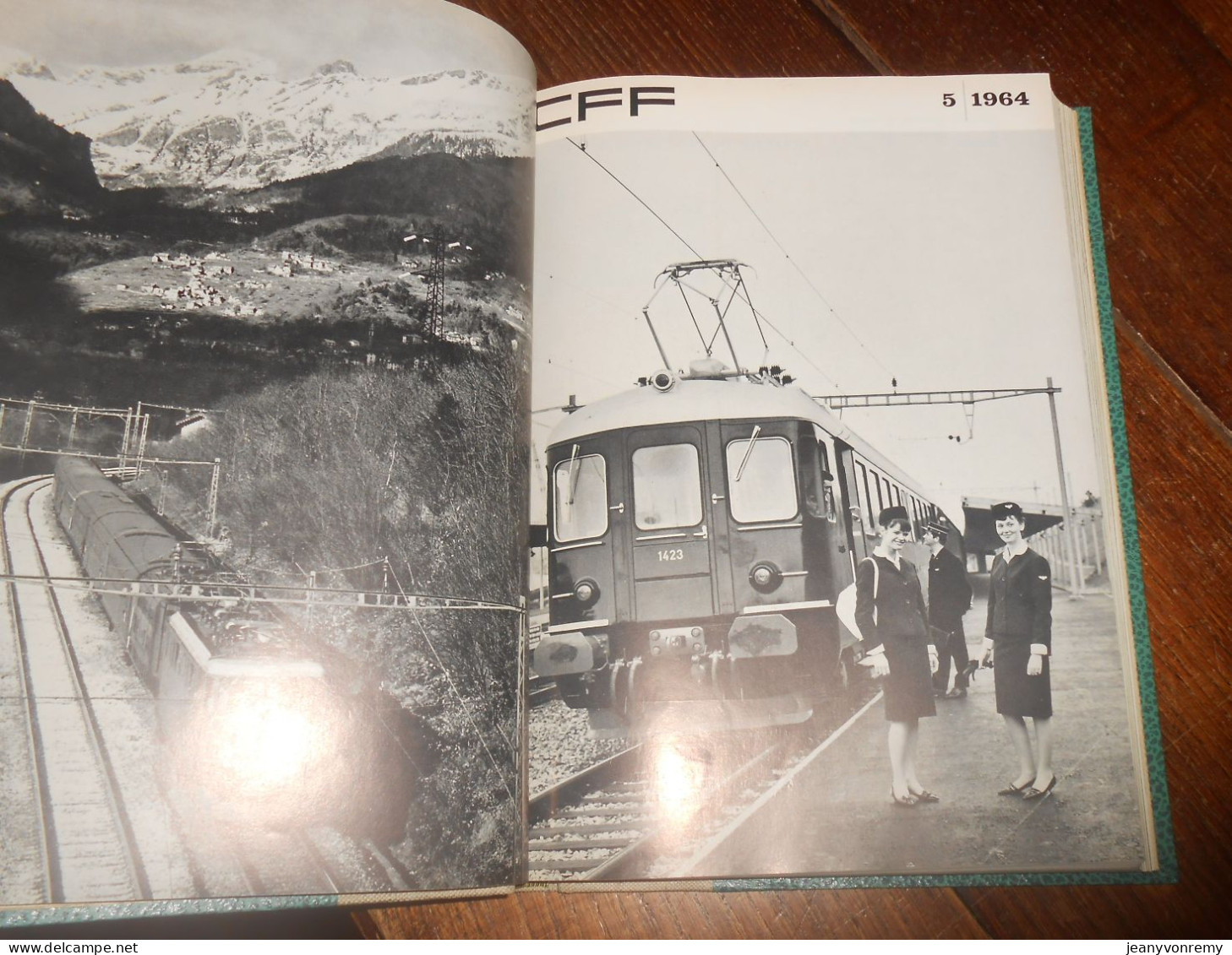 CFF. 24 revues reliées.1/1964 à 12/1965.