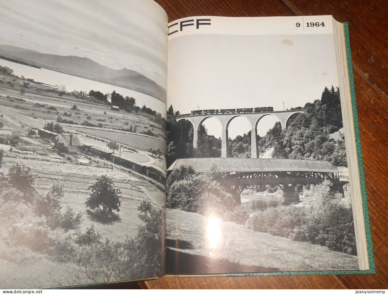 CFF. 24 revues reliées.1/1964 à 12/1965.