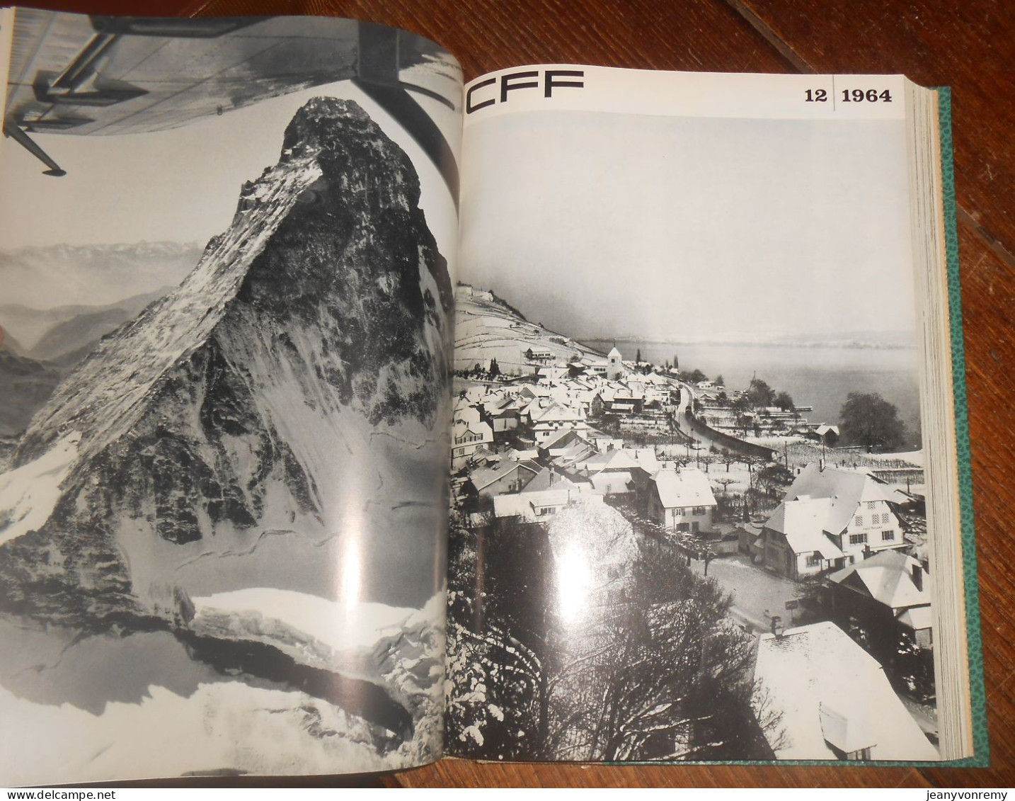 CFF. 24 revues reliées.1/1964 à 12/1965.