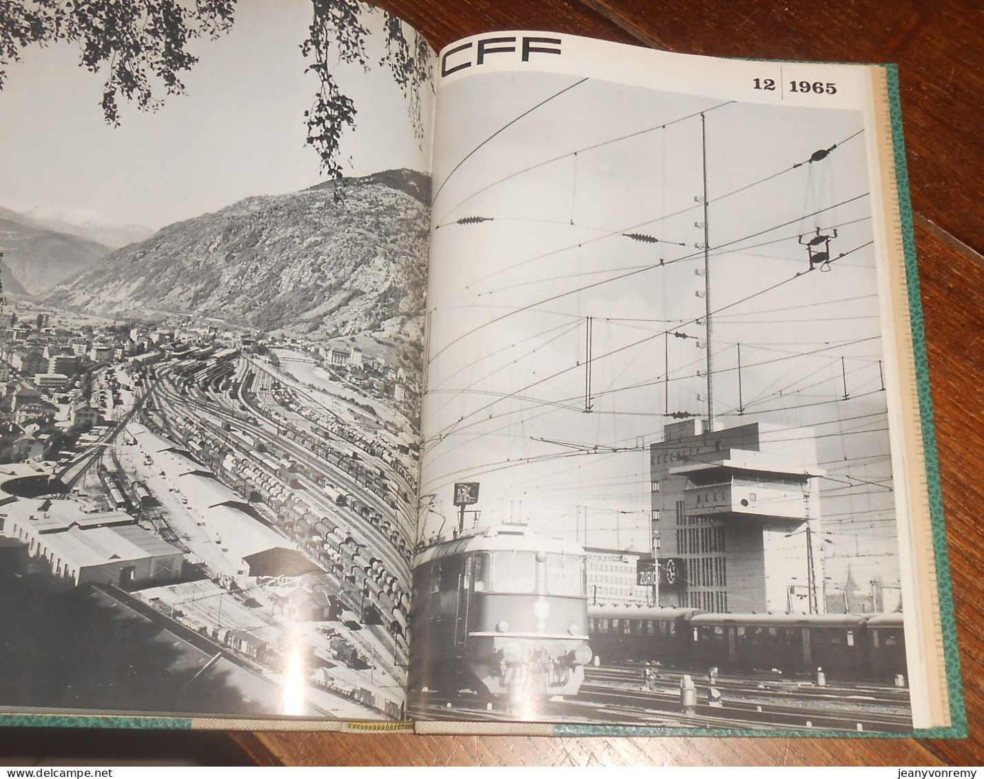 CFF. 24 revues reliées.1/1964 à 12/1965.